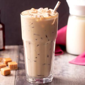 iced vanilla latte