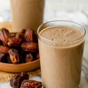 dates and fruits mix milkshake
