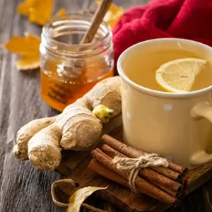 lemon & ginger tea