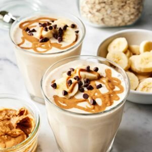 nuts and banana mix